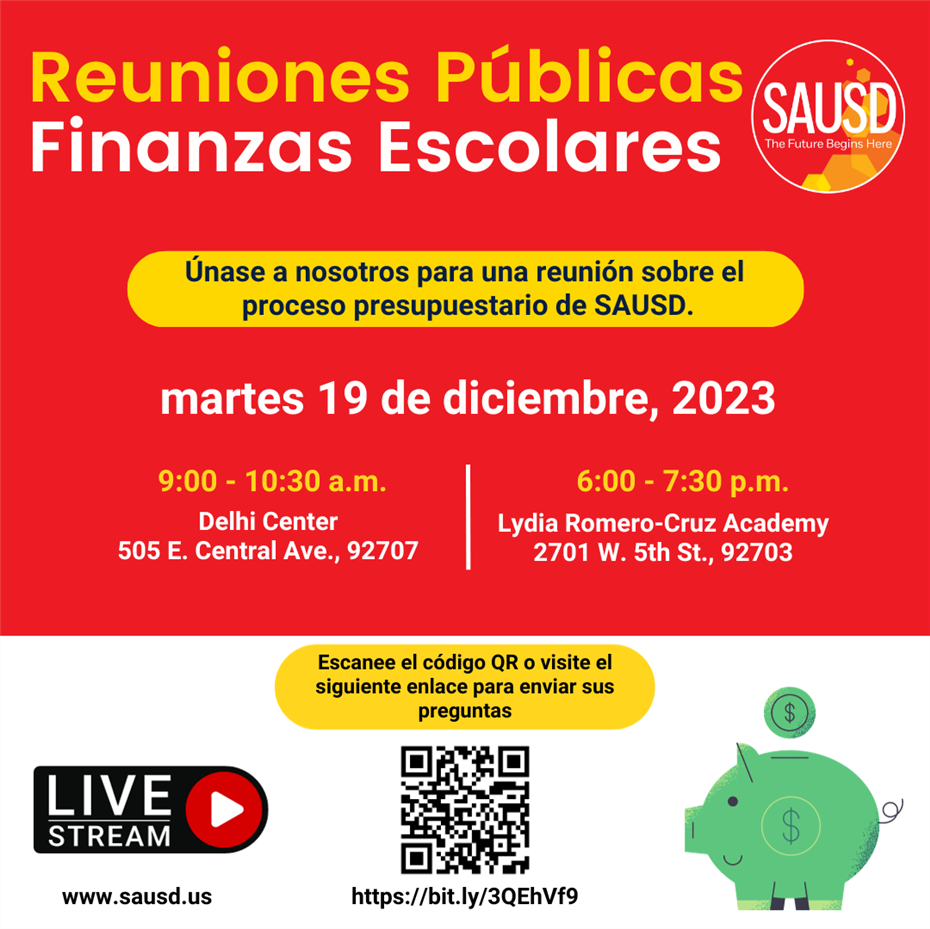 Budget Town Hall 12-19-23  - Spanish